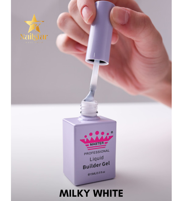 Гель моделирующий Liquid Builder Gel Milky white