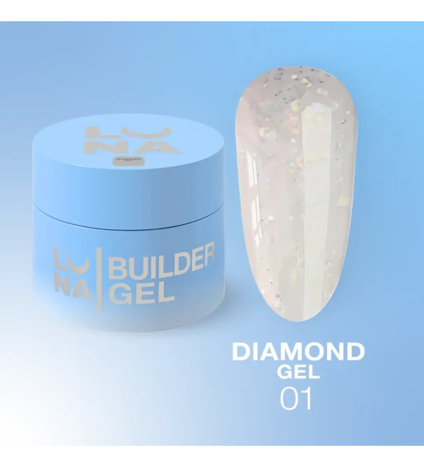 Luna Diamond Gel №1, объем 15 мл