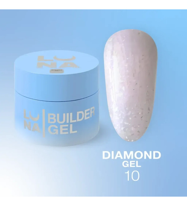 Luna Diamond Gel №10, объем 15 мл