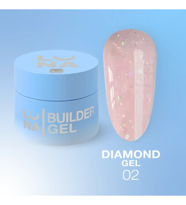 Luna Diamond Gel №2, объем 15 мл