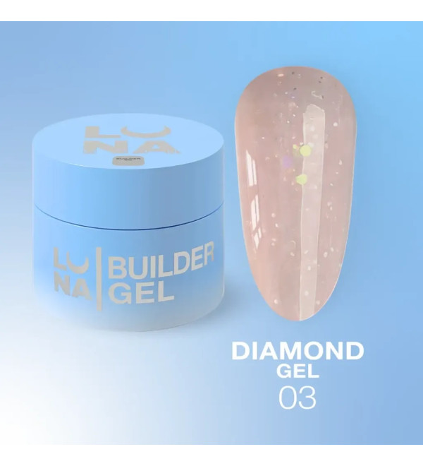 Luna Diamond Gel №3, объем 15 мл
