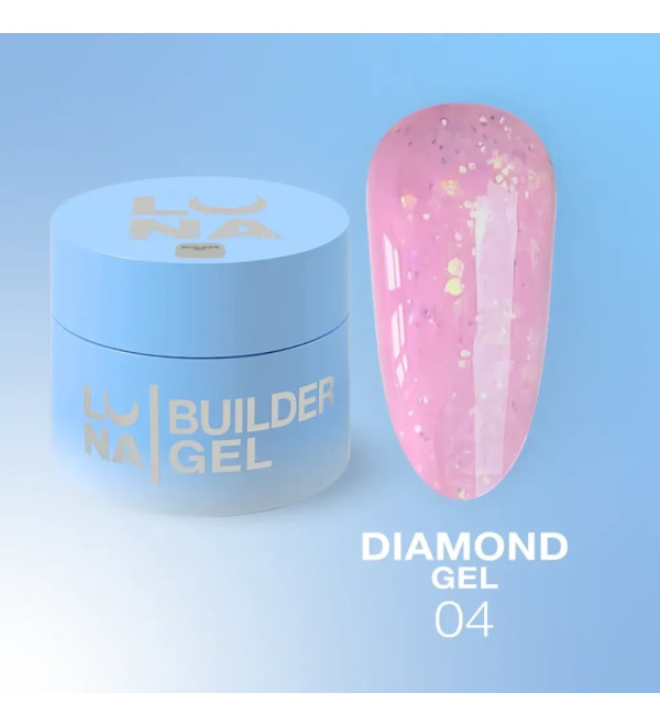 Luna Diamond Gel №4, объем 15 мл