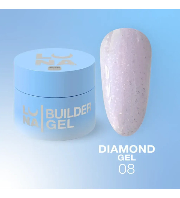 Luna Diamond Gel №8, объем 15 мл 