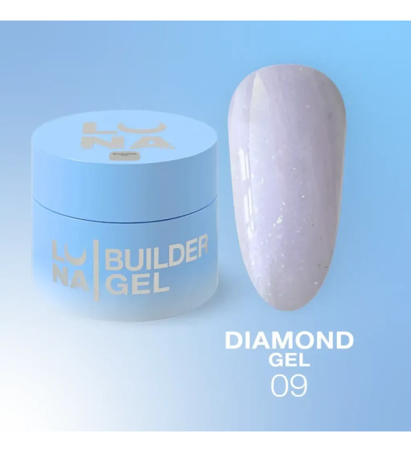 Luna Diamond Gel №9, объем 15 мл