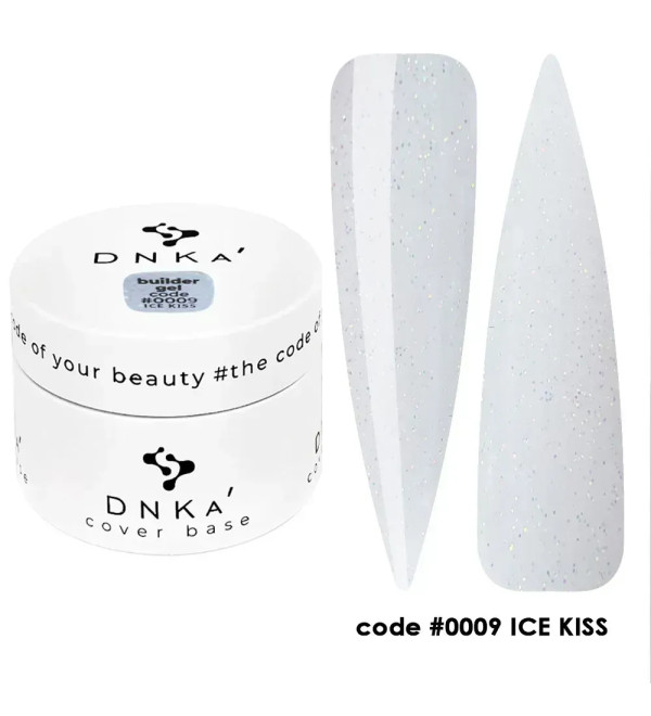 Гель для наращивания DNKa Builder Gel №0009 Ice Kiss, 15 мл