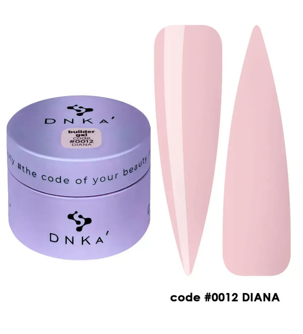 Гель для наращивания DNKa Builder Gel №0012 Diana, 15 мл