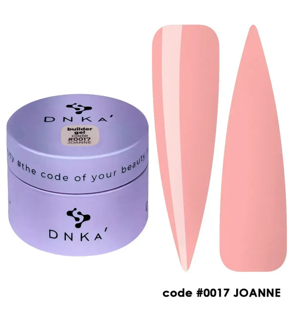 Гель для наращивания DNKa Builder Gel №0017 Joanne, 15 мл