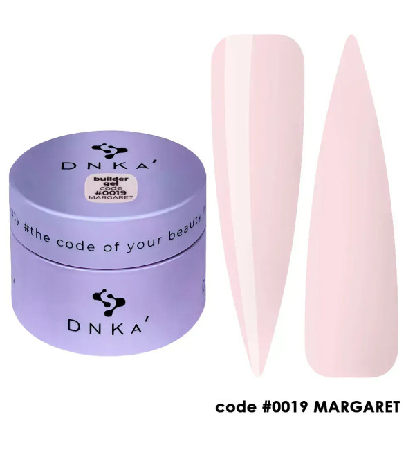 Гель для наращивания DNKa Builder Gel №0019 Margaret, 15 мл