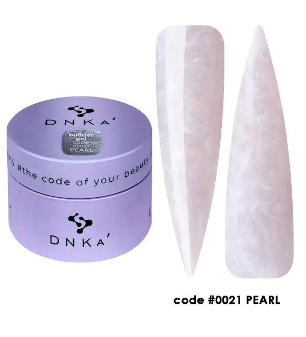 Гель для наращивания DNKa Builder Gel №0021 Pearl, 15 мл