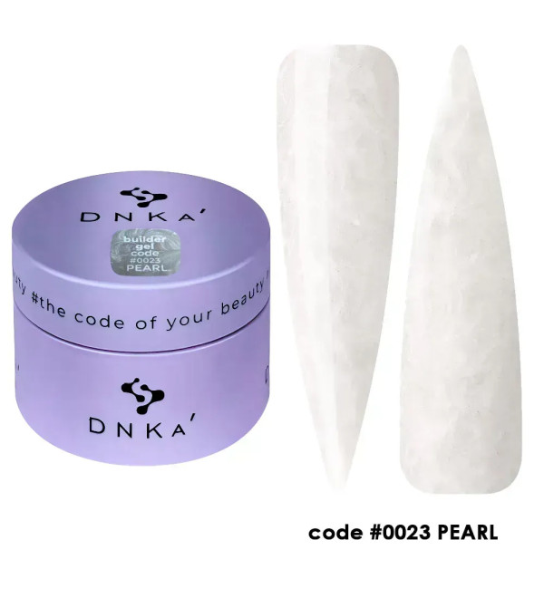 Гель для наращивания DNKa Builder Gel №0023 Pearl, 15 мл