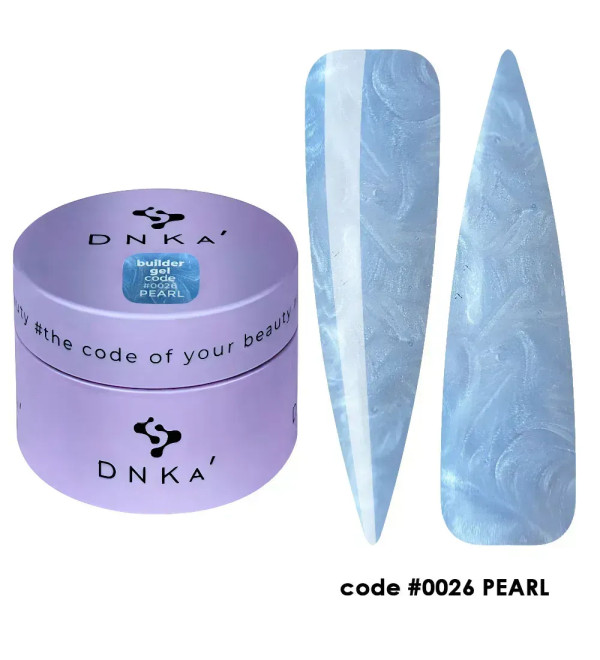 Гель для наращивания DNKa Builder Gel №0026 Pearl, 15 мл