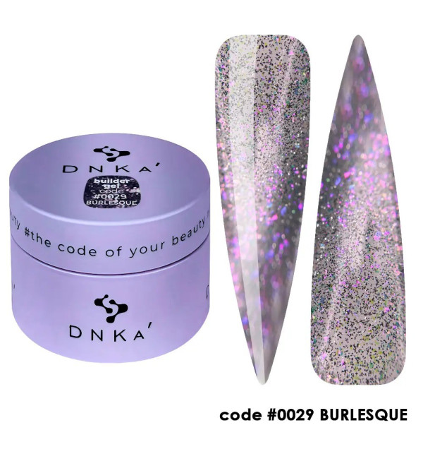 Гель для наращивания DNKa Builder Gel №0029 Burlesque, 15 мл