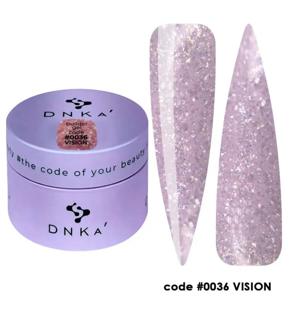 Гель для наращивания DNKa Builder Gel №0036 Vision, 30 мл