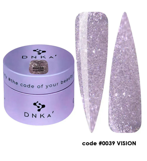 Гель для наращивания DNKa Builder Gel №0039 Vision, 30 мл