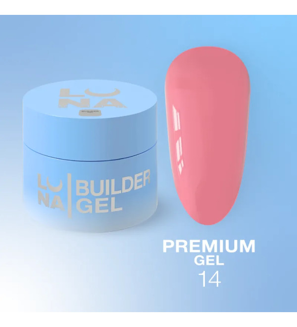 Гель Luna Premium №14, объем 15 мл