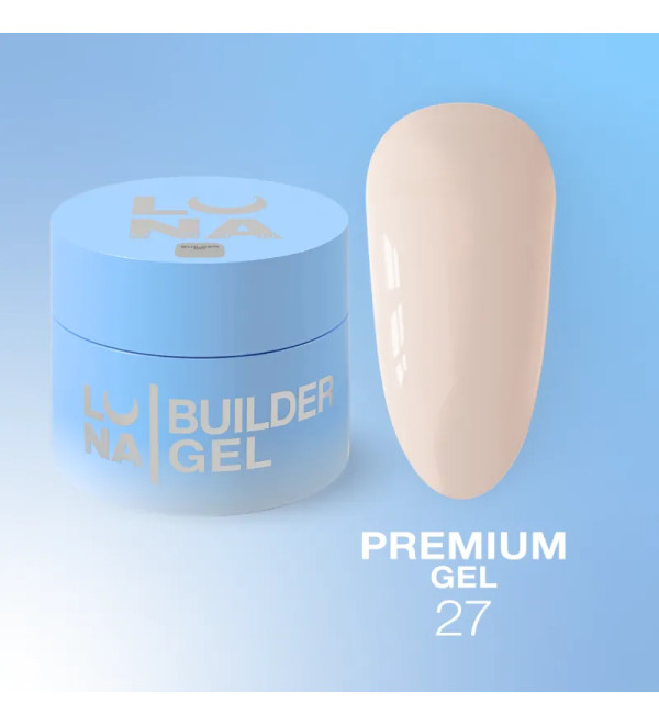 Гель Luna Premium №27, объем 15 мл 