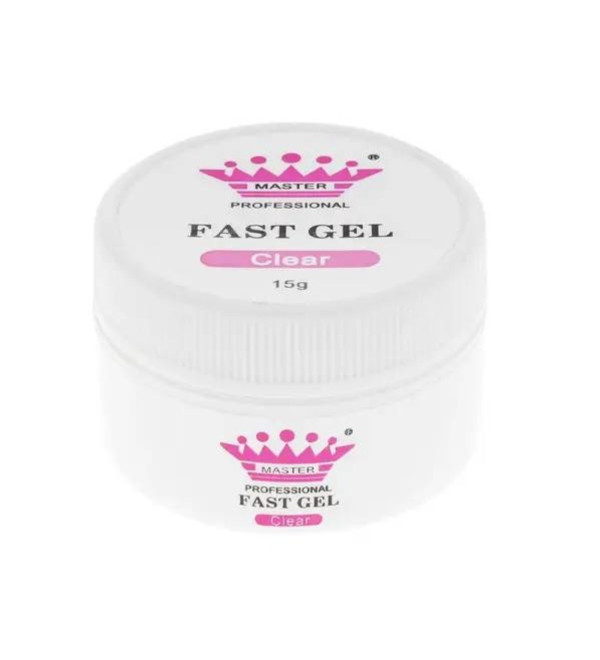 Акрил-Гель Master Professional Fast Gel Clear, 15 мл