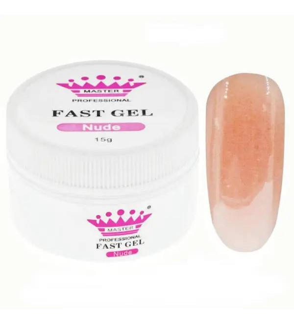 Акрил-Гель Master Professional Fast Gel nude, 15 мл