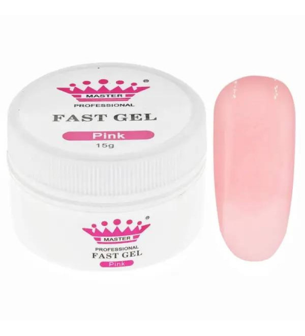 Акрил-Гель Master Professional Fast Gel Pink, 15 мл