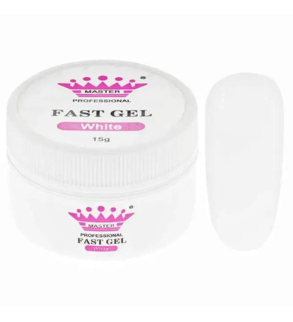 Акрил-Гель Master Professional Fast Gel White, 15 мл