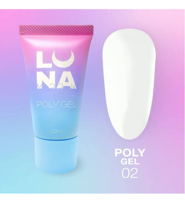 Luna Poly Gel №02, объем 30 мл