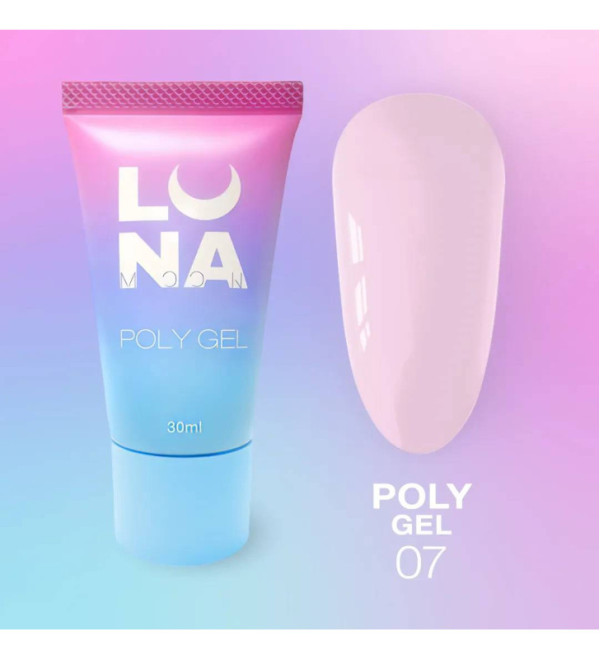 Luna Poly Gel №07, объем 30 мл