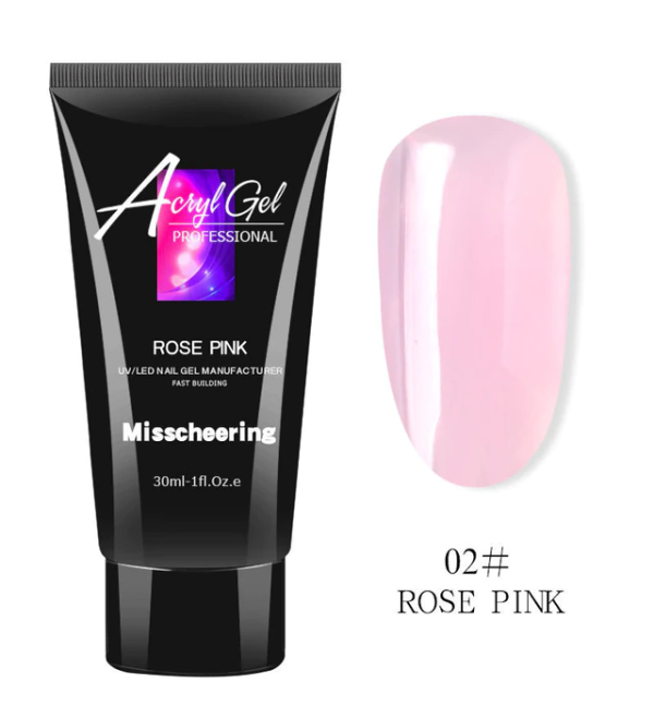 Полигель Acryl Gel №2 Rose Pink 30 мл