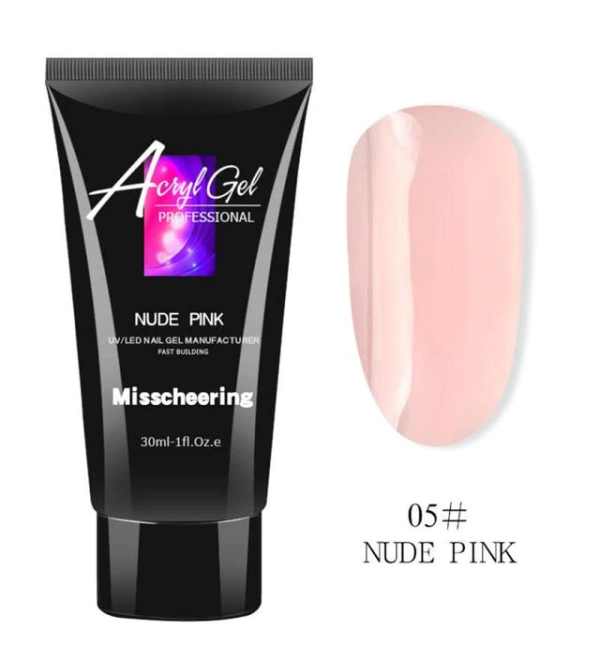 Полигель Acryl Gel №5 Nude Pink 30 мл