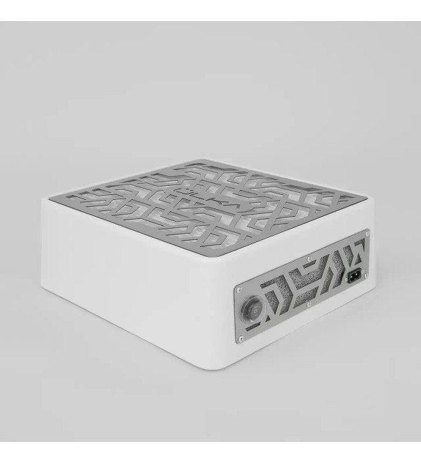 Настольная вытяжка для маникюра и педикюра с HEPA фильтром ULKA Premium X2F, 52 Вт, Белая